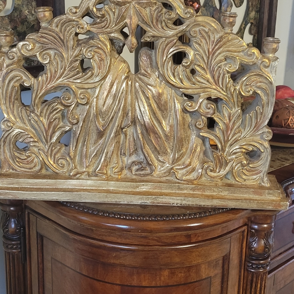 Gold Candlestick - Picture 9 of 10